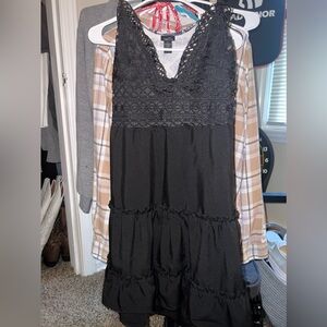 SHEIN black flowy dress